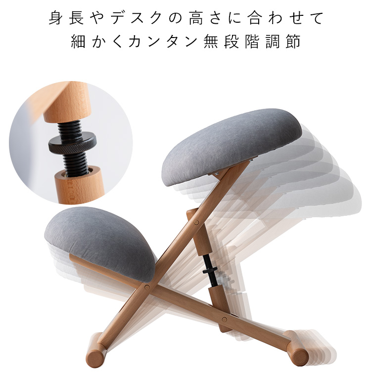 宮武製作所 プロポーションチェア SOLA（ソラ） バランスチェア デスク