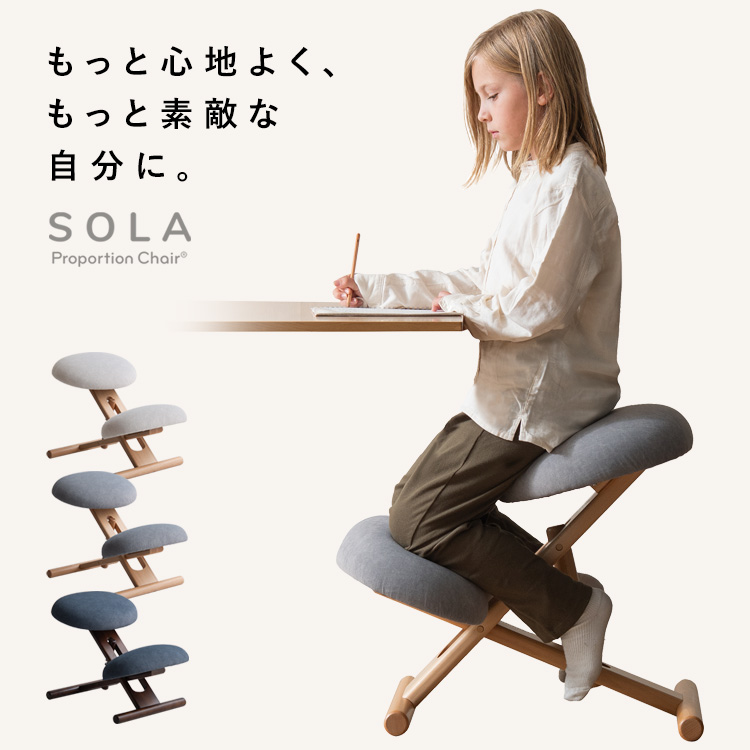 宮武製作所 プロポーションチェア SOLA（ソラ） バランスチェア デスク