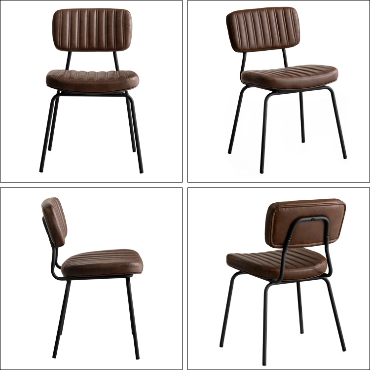 ダイニングチェア Rook（ルーク）2脚セット デザインチェア キルティング ヴィンテージ カフェチェア デスクチェア カフェ 椅子 おしゃれ | 宮武製作所 | 15