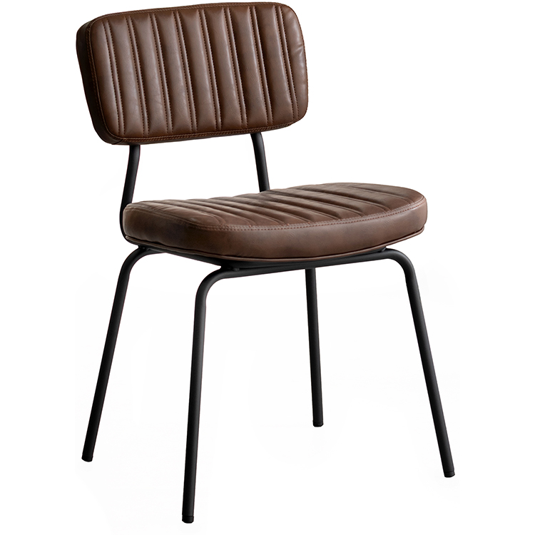 ダイニングチェア Rook（ルーク）2脚セット デザインチェア キルティング ヴィンテージ カフェチェア デスクチェア カフェ 椅子 おしゃれ | 宮武製作所 | 01