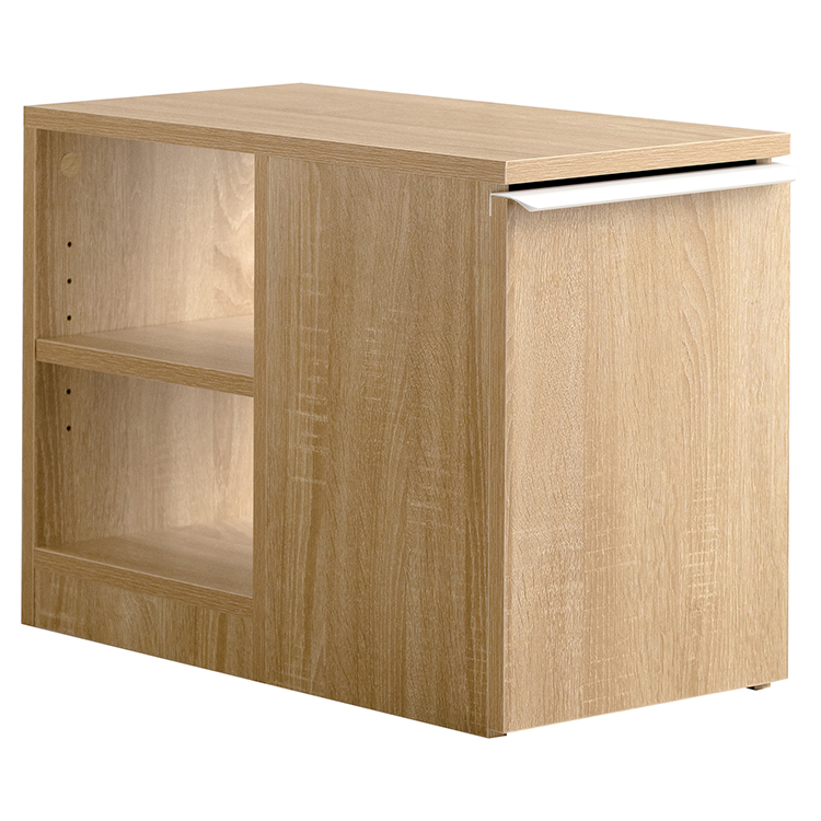 ダストボックス付きサイドテーブル NotT（ノット）宮武製作所 ゴミ箱 木製 ナイトテーブル  キッチンペール ごみ箱 おしゃれ リビングテーブル | 宮武製作所 | 02