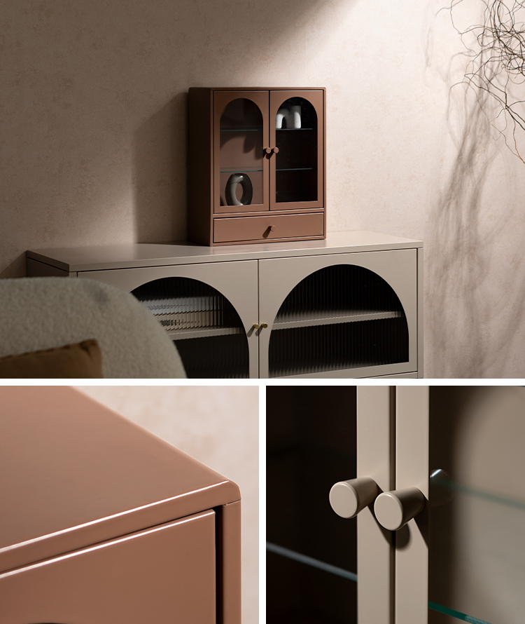 ディスプレイ収納 Muun（ムーン） チェスト  ディスプレイ 子供部屋収納 韓国風 北欧風 くすみカラー  おしゃれ収納 | 宮武製作所 | 03