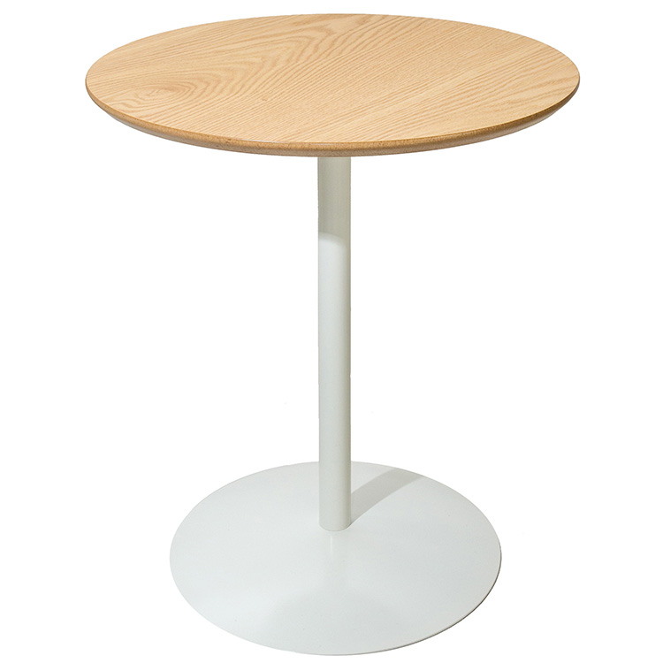 サイドテーブル Santos（サントス） おしゃれ 木製 ナイトテーブル 机 ミニテーブル コーヒーテーブル ラウンド 丸テーブル | 宮武製作所 | 01