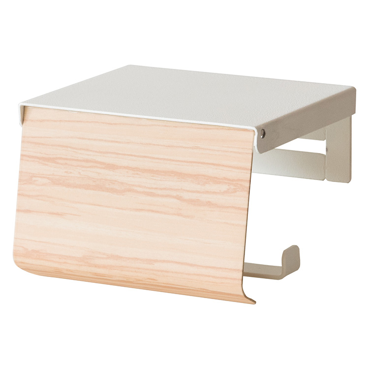 トイレットペーパーホルダー TEER（ティール） おしゃれ 1連 棚付 1個 トイレ レストルーム ペーパーホルダー |  | 01