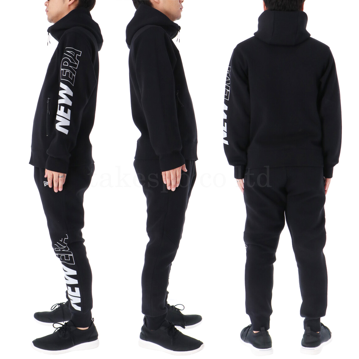 ニューエラ スウェット メンズ 上下 NEW ERA ダンボールニット パーカー パンツ フルジップ トレーニングウェア 13755351 送料無料 メンズ スウェット トレーニングウェア セットアップ 運動着 部活 ルームウェア 上下セット