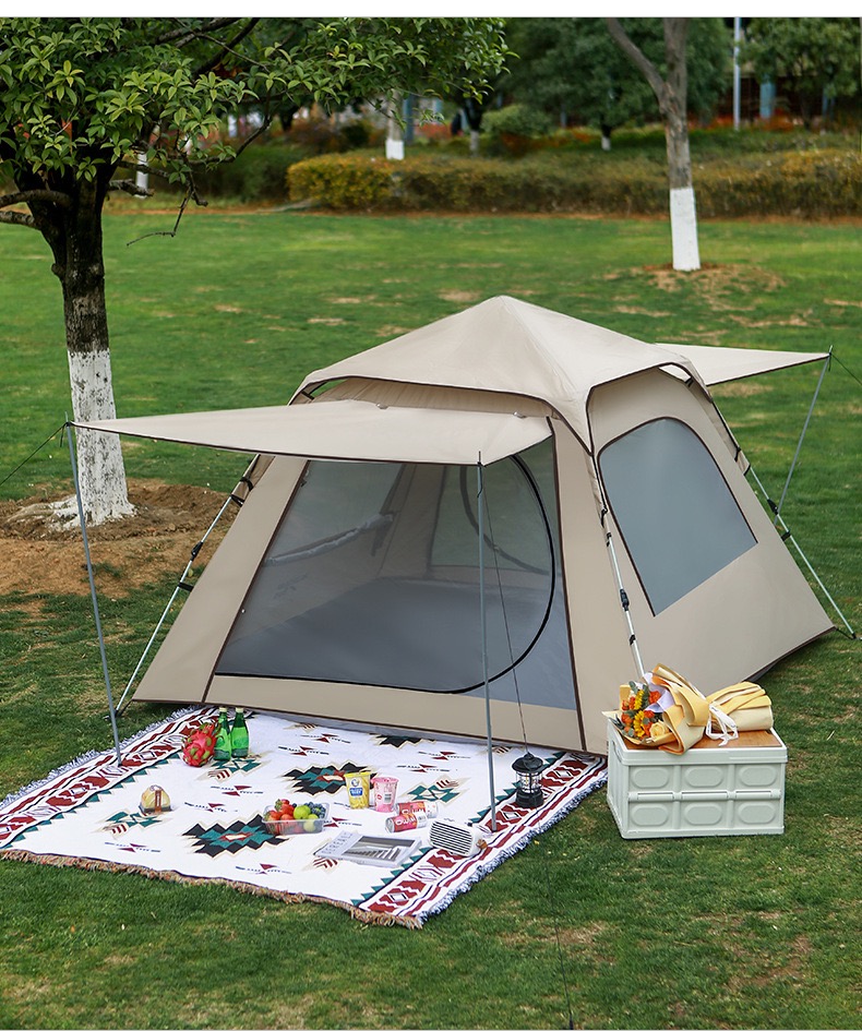 Amazon.co.jp: テント、屋外全自動ポップアップ テントを 1 秒で