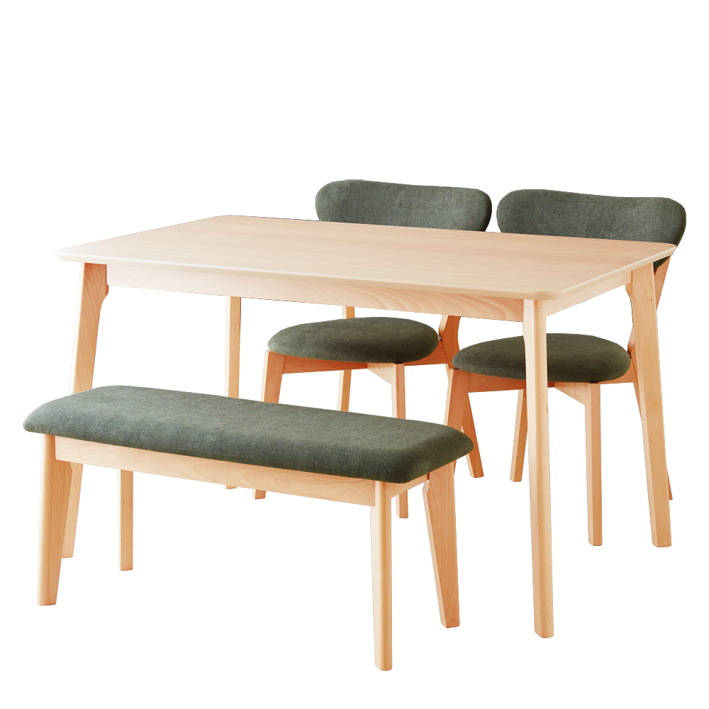 SAKODA ダイニングテーブルセット 120cm 4人用 テーブル チェア 