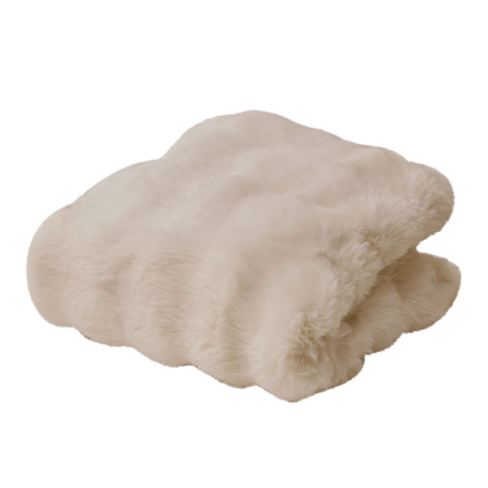 ASHEL 2WAY毛布 ふわとろ【ハーフケット】訳アリ もこもこ ふわふわ