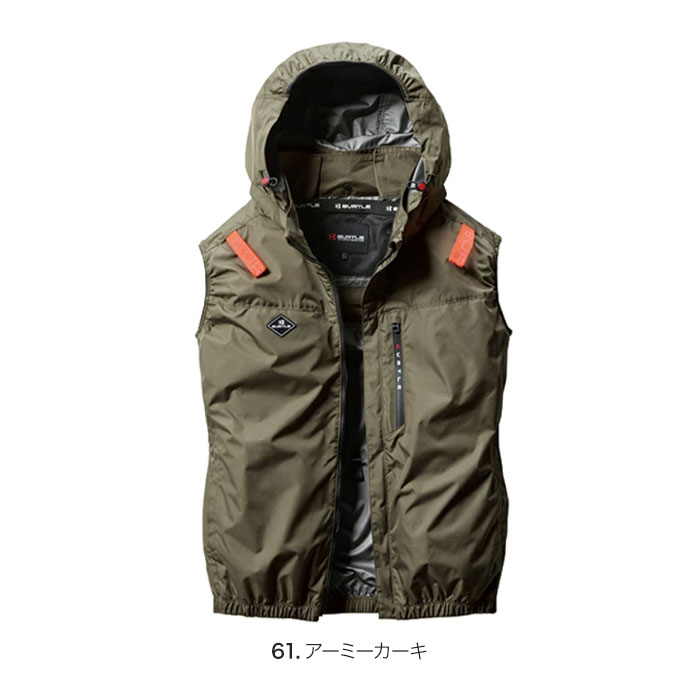 BURTLE 先行予約 バートル 2025年 春夏 新作 空調ベスト AC2034