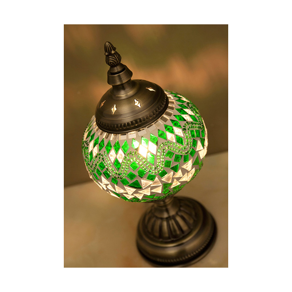 ジョルダン モザイクテーブルランプ Φ15 H31cm LED電球付属 ガラス mosaic jordan 卓上ランプ｜adoorz-shop｜04