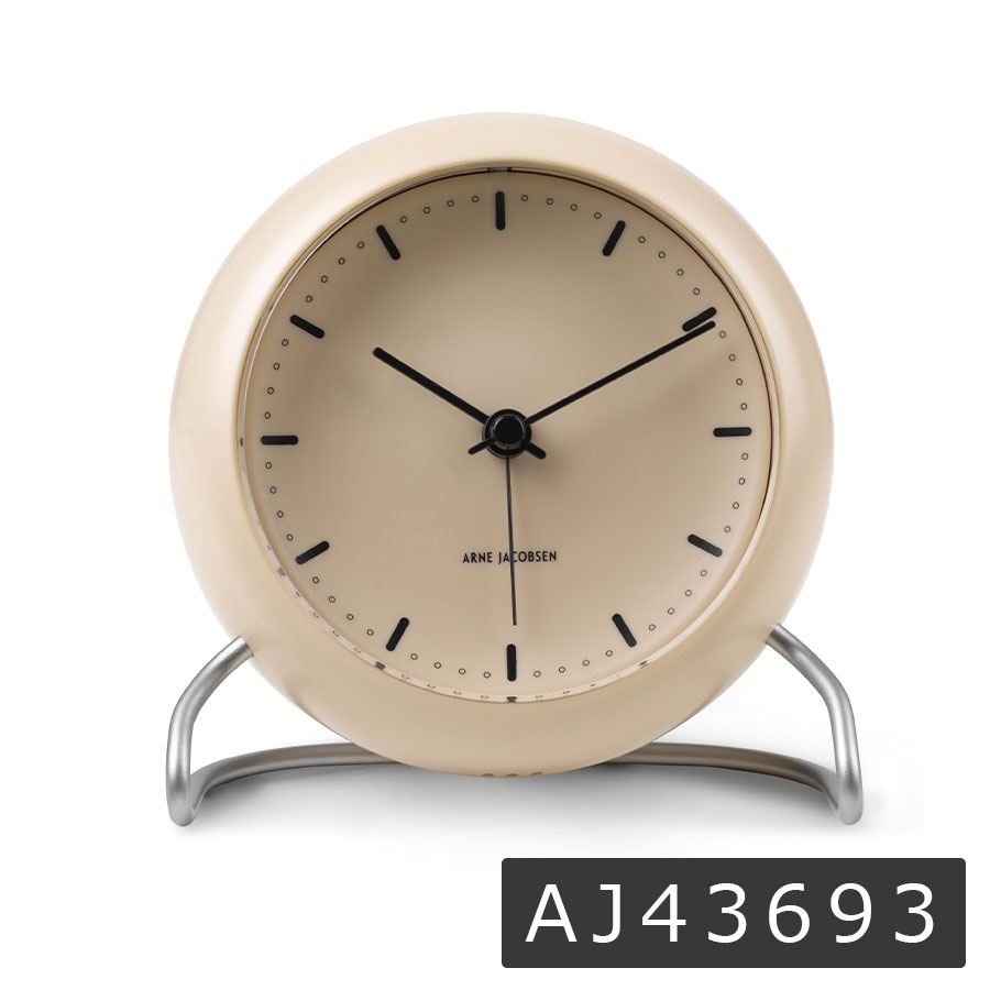 【正規品】アルネ ヤコブセン 時計 テーブルクロック バンカーズ シティーホール ステーション ローマン LK 置き時計 目覚し時計 ARNE JACOBSEN 高級 | ARNE JACOBSEN | 03