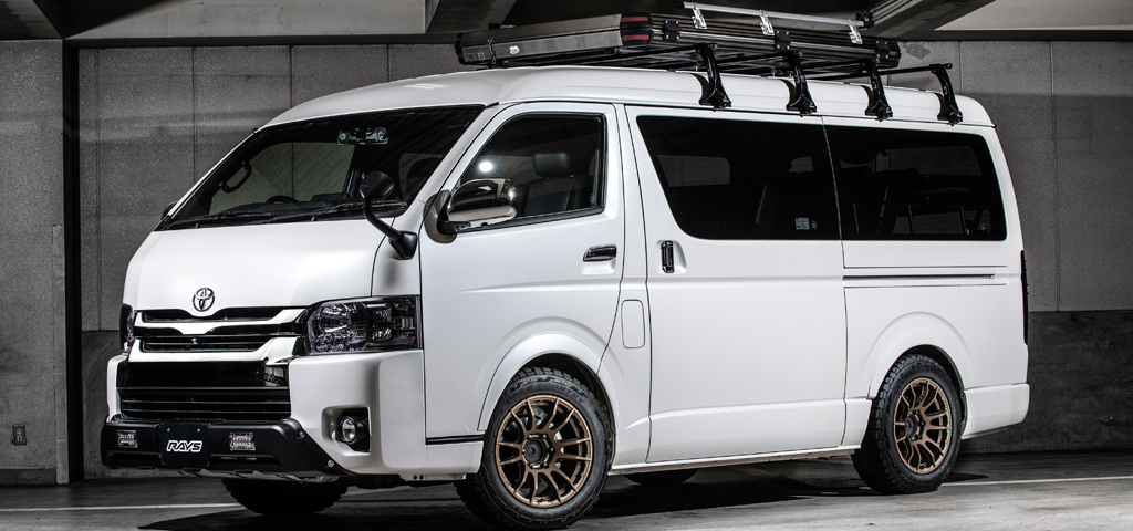 RAYS ＜要納期確認＞ハイエース HIACE レイズ グラムライツ