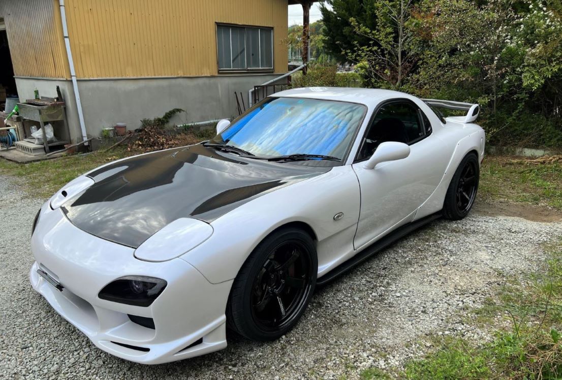 アドバン レーシング ホイール　4本　RX-7 FD FD3S RX7にアドバンRS-DFプログレッシブ 18インチを装着