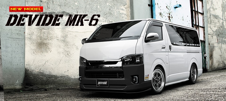 SSR ハイエース DEVIDE MK-6 6．5J-17 6H 139．7 +
