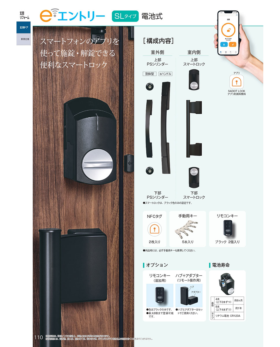 工事パック 三協アルミ リフォーム用 NOVARIS ノバリス 玄関ドア 断熱