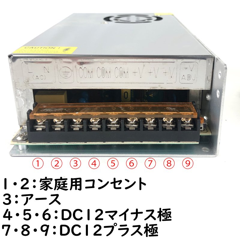 ACDC コンバーター 21A/250W 安定化電源