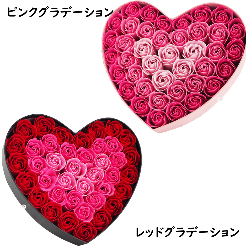 soap flower bathwater additive rose. shape Heart type 
