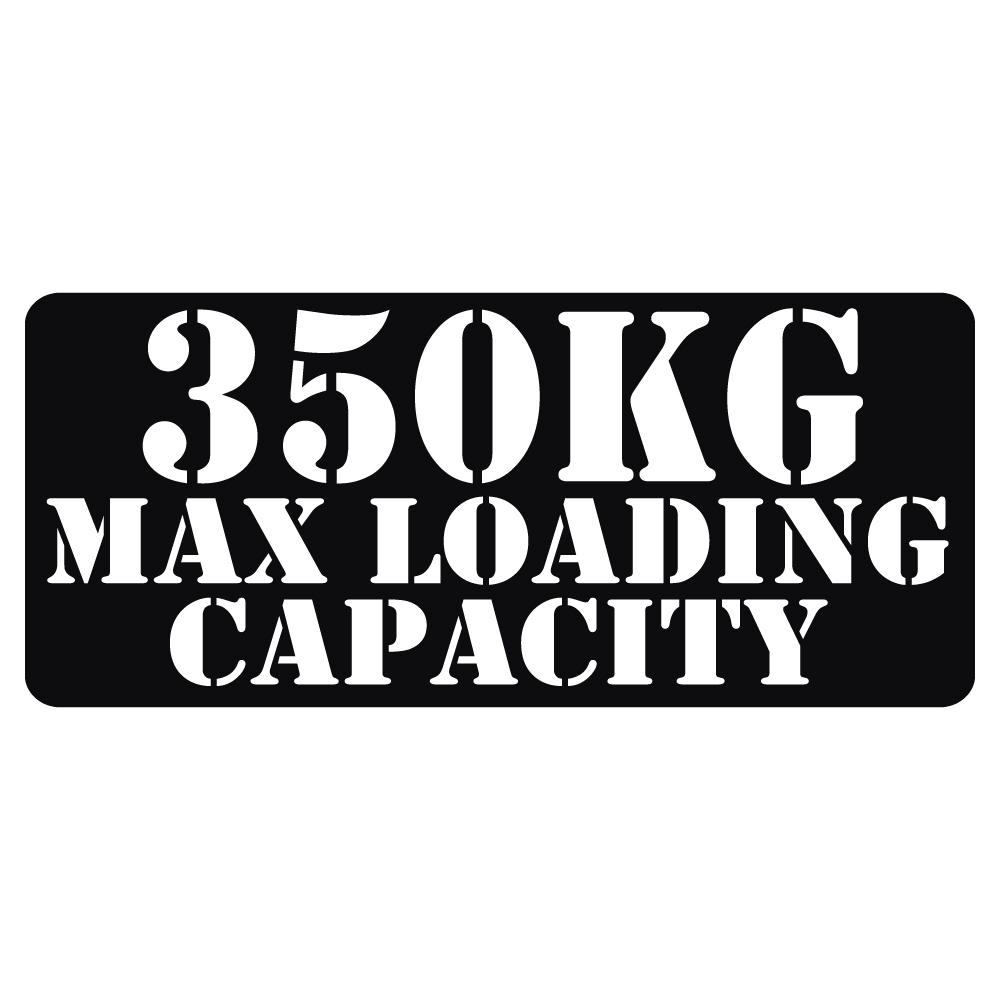 ステッカー 最大積載量 MAX LOADING CAPACITY 選べる10色 積載量指定