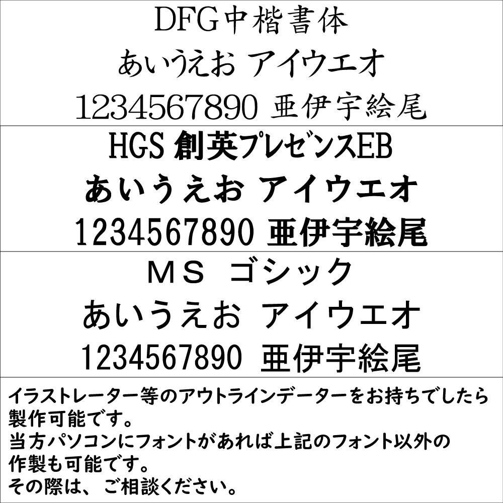 オーダーステッカー
