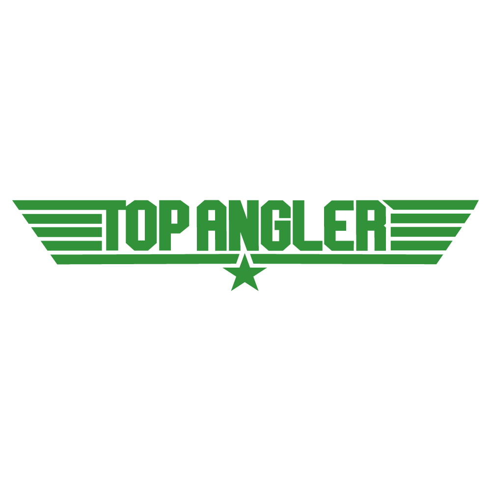 ステッカー TOP ANGLER トップアングラー 選べる10色 縦4.8cm×横