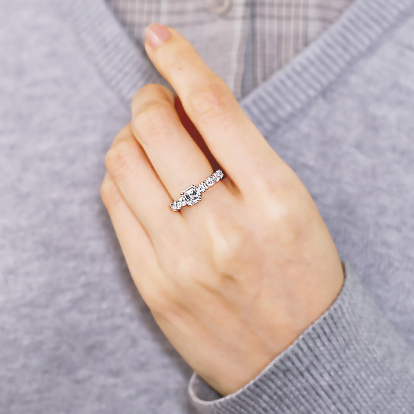 ダイヤモンド フルエタニティリング 1ct/2.4ct(Total) D〜G IF/VVS2
