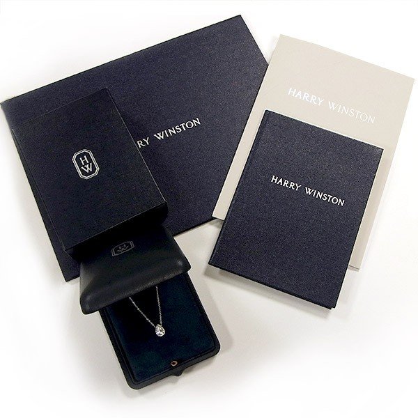 ハリーウィンストン ペア ギフトボックスと証明書付き ハリーウィンストン HARRY WINSTON アベニュー ホワイトシェル