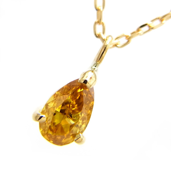 楽天市場】【ファンシービビッドオレンジイエロー 0.50ct】天然