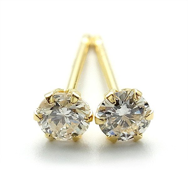 ダイヤモンド ピアス 0.2ct(Total) F〜Hクラス SI1〜SI2クラス 18金