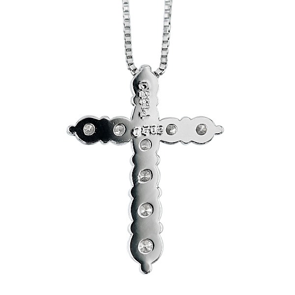 しょうこ　9-9.5mmネックレスと天女クラス　ダイヤモンドネックレス HORSESHOE DIAMOND(4月) NECKLACE(2JN1069)K10 ネックレス