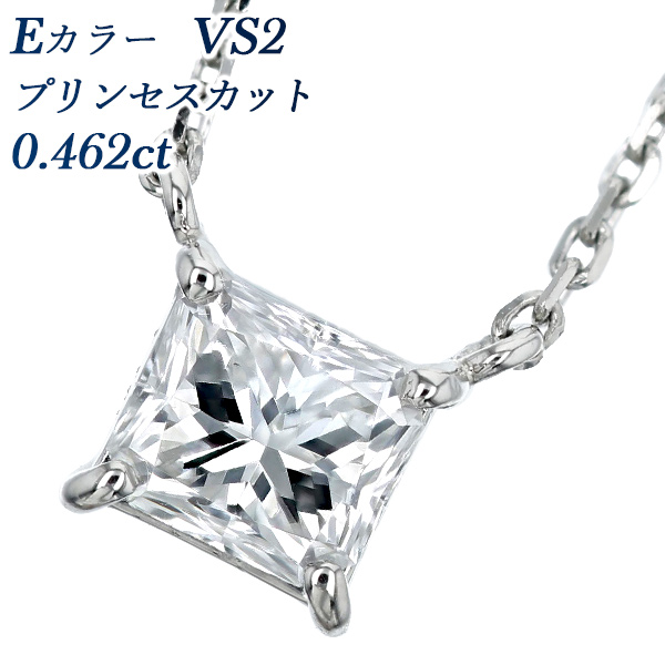  ͥå쥹 γ 0.462ct E VS2 ץ󥻥å ץ Pt ƥ ɥͥå쥹 ͥå쥹