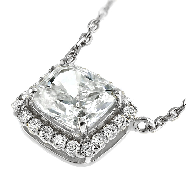 K18 フラワーデザインダイヤトップネックレス 約5.63g MD1.00ct? 全長