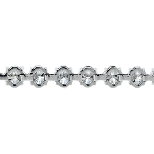 ダイヤモンド テニス ブレスレット 10ct(Total) D〜H VVS1〜SI2 