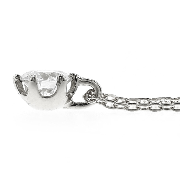 ダイヤモンド ネックレス 一粒 0.15〜0.19ct D SI2 3EX H&C ダイヤモンド ネックレス 一粒 0.15〜0.19ct D SI2 3EX H&C