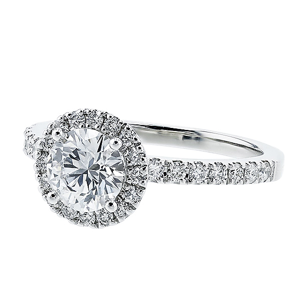ダイヤモンド リング 0.8ct D VS2 EX H&C プラチナ Pt 鑑定書付 