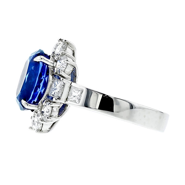 タンザナイト リング 5ct プラチナ Pt 鑑別書付 : エメットジュエリー