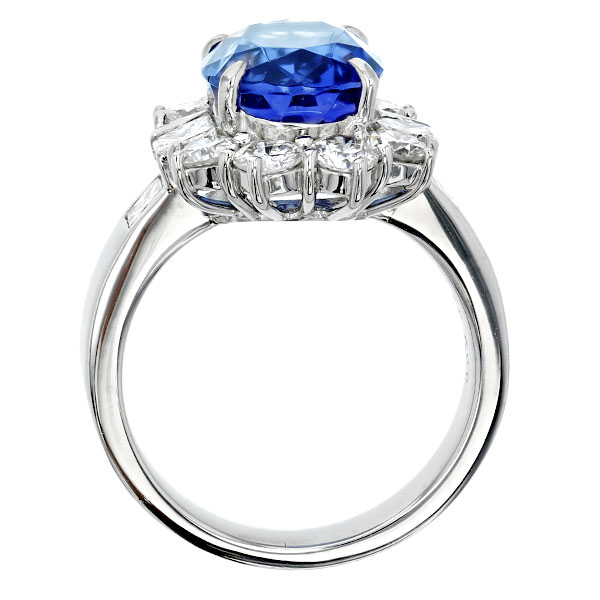 タンザナイト リング 5ct プラチナ Pt 鑑別書付 爆買 : エメット