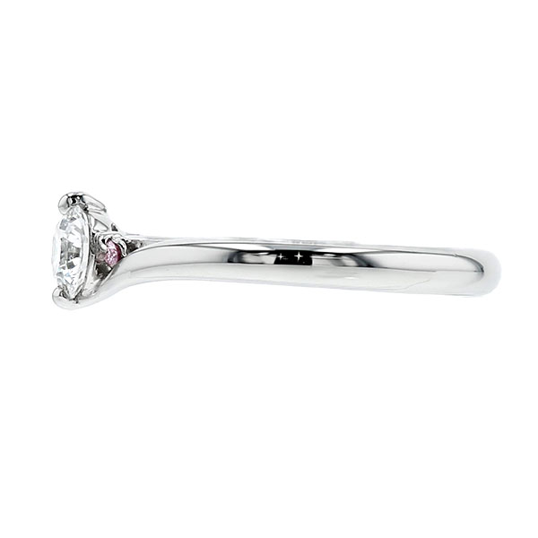 ダイヤモンド リング 0.3ct D VS1 EX H&C プラチナ Pt 鑑定書付 