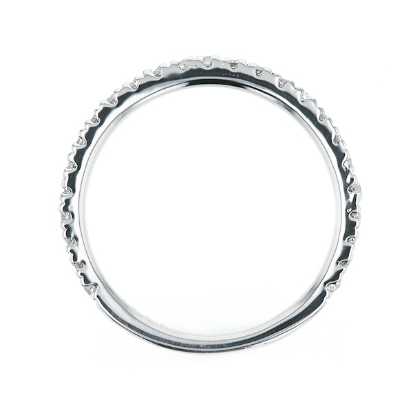 ダイヤモンド ハーフエタニティリング 0.25ct(Total) D〜Fクラス VVS
