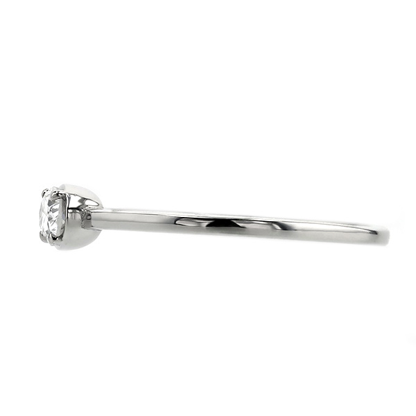 ダイヤモンド リング 0.1〜0.5ct D〜H VVS2〜SI2 プラチナ Pt ソーティング付の画像