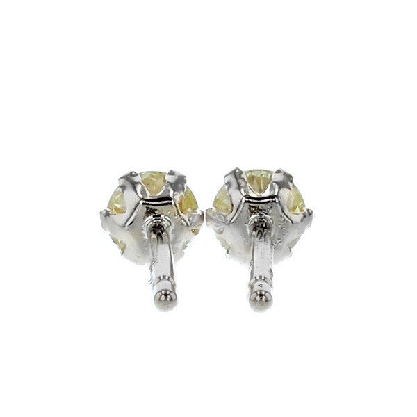 ダイヤモンド ピアス 0.14〜0.19ct(Total) Iクラス LIGHT YELLOW