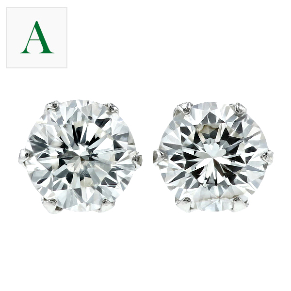 ダイヤモンド ピアス 0.6〜0.7ct(Total) E〜I I1 VERY GOOD