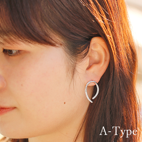 ダイヤモンド ピアス 0.70ct(Total) D〜Hクラス VS〜SIクラス EX〜GOODクラス プラチナ Pt 保証書付 ダイヤモンドピアス ダイヤピアス 一粒の画像