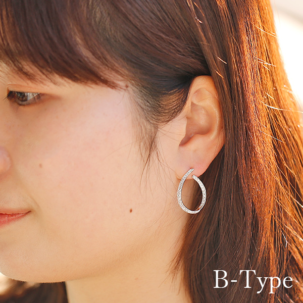 ダイヤモンド ピアス 0.70ct(Total) D〜Hクラス VS〜SIクラス EX〜GOODクラス プラチナ Pt 保証書付 ダイヤモンドピアス ダイヤピアス 一粒の画像