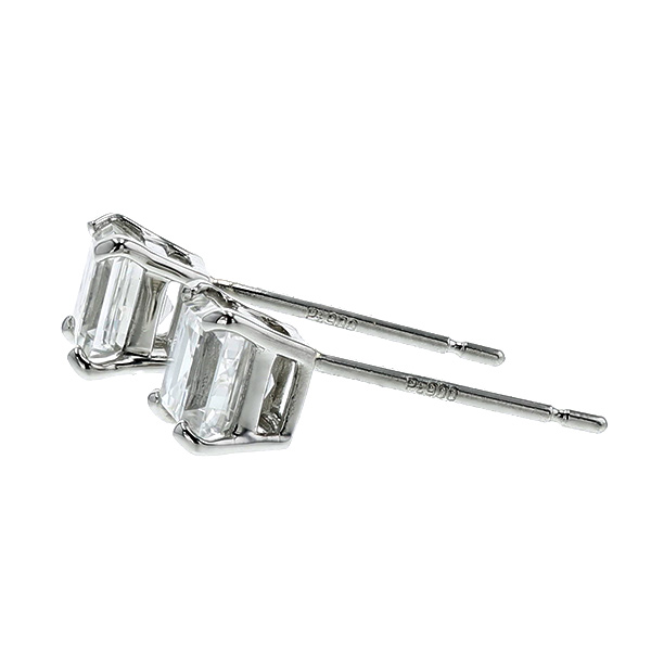 プラチナ　ＰＴ天然ダイヤモンドピアス 計０．８ｃｔ Amazon | 【鑑定書付き】 天然 ダイヤモンド ピアス 計0.8ct