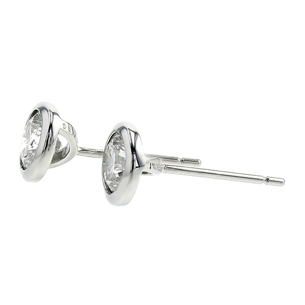 ダイヤモンド ピアス 1.0ct(Total) E〜H VS1〜SI1 VERY GOOD プラチナ 