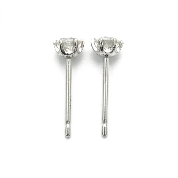 ダイヤモンド ピアス 0.2ct(Total) E〜F SI1 3EX H&C プラチナ