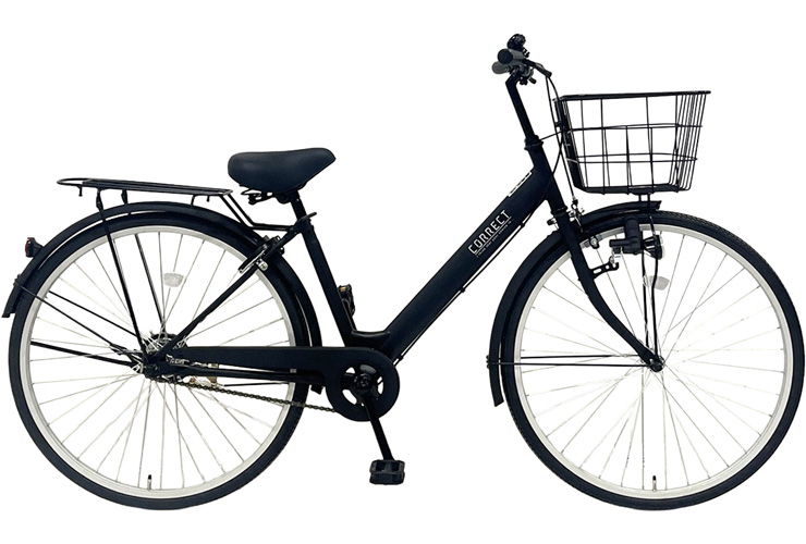OGK シティサイクル 26インチ ブラウン a.n.design-works 送料無料ヤクシン完全組立 自転車 26インチ