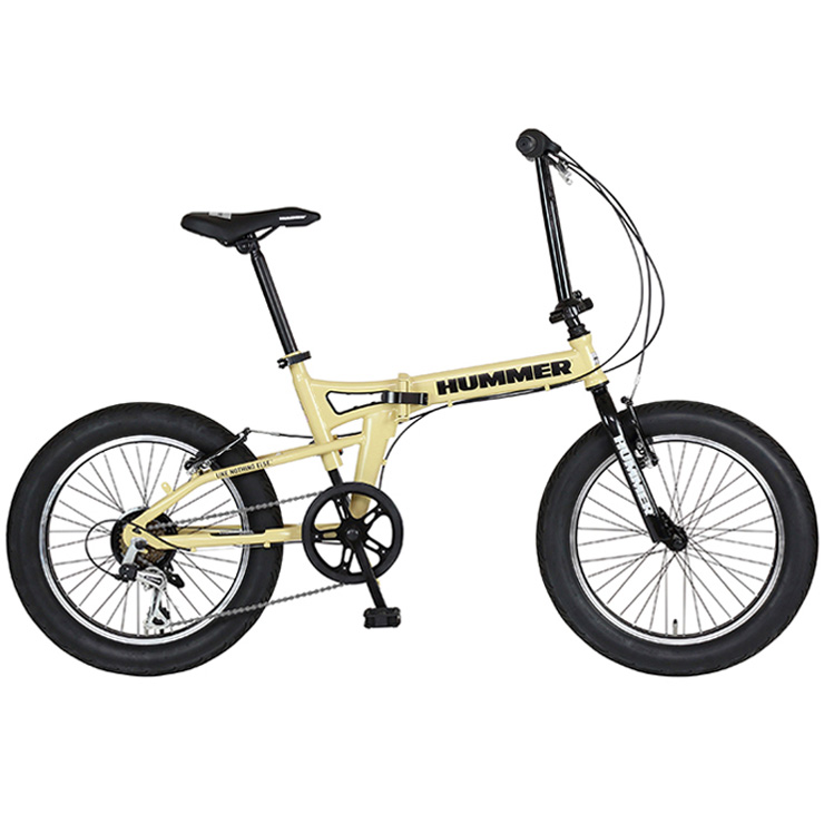HUMMER 折りたたみ自転車/早い者勝ち！最終値下げ 値下げ⭕️美品！<HUMMER> ハマー 折りたたみ自転車 - メルカリ