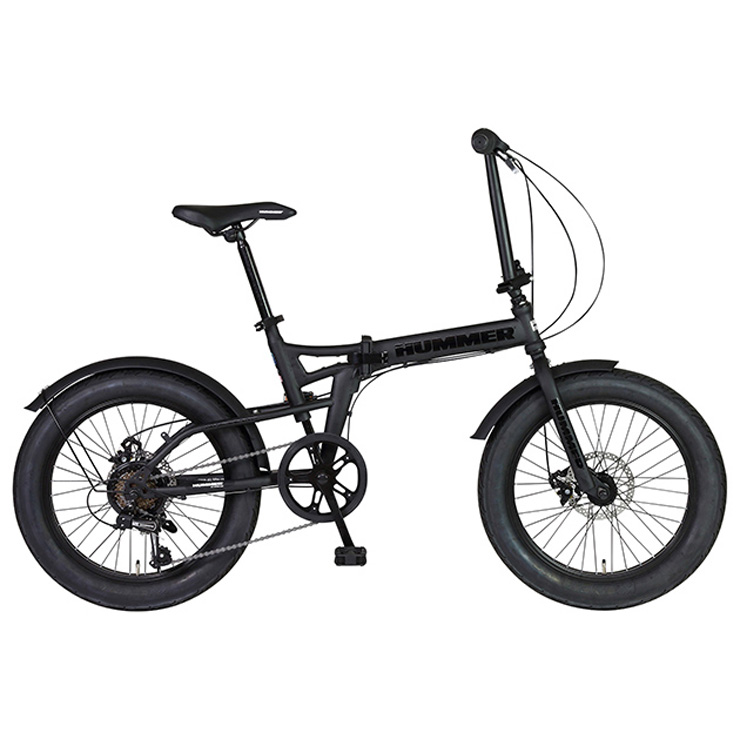 HUMMER 折りたたみ自転車 ブラック HUMMER 折りたたみ自転車｜自転車車体｜自転車｜車、バイク