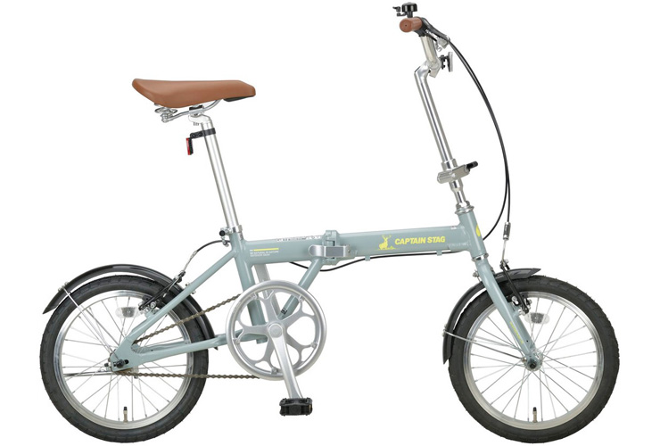 極上美品　キャプテンスタッグ　一流メーカー　自転車　変速機付き　折りたたみ自転車 CAPTAIN STAGから、アウトドアスタイルの電動折りたたみ自転車が登場